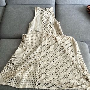 Zara long haltered dress